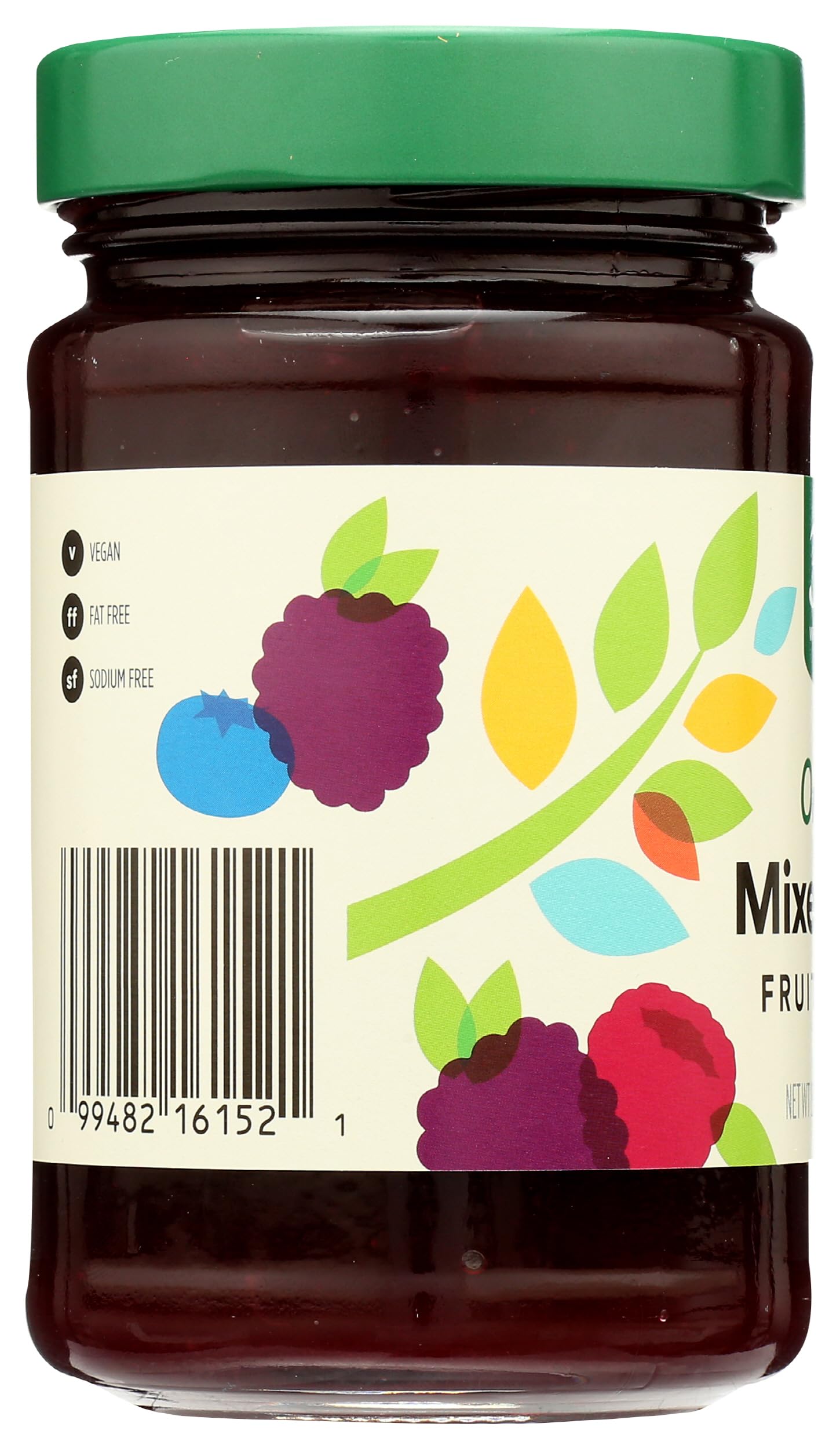 Organic Mixed Berry Fruit Spread 17 Oz 365 By Whole Foods Market