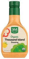 Organic Thousand Island Dressing 16 Oz 365 By Whole Foods Market