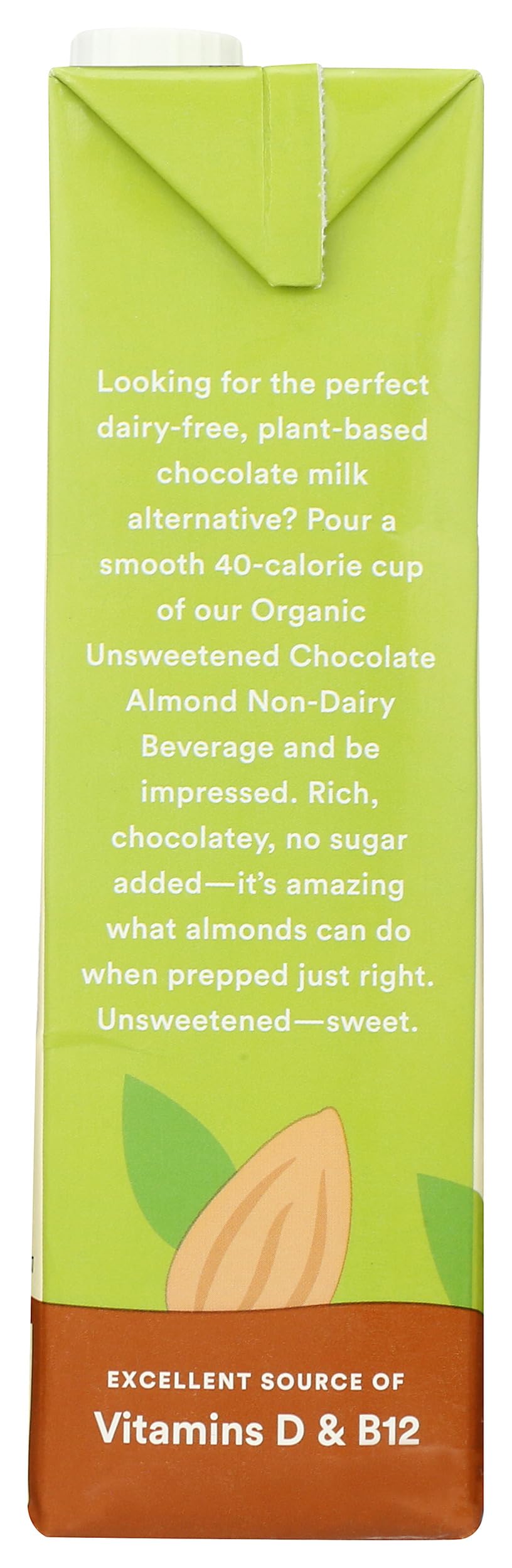 Organic Unsweetened Chocolate Almond Milk 32 Fl Oz 365 By Whole Foods Market