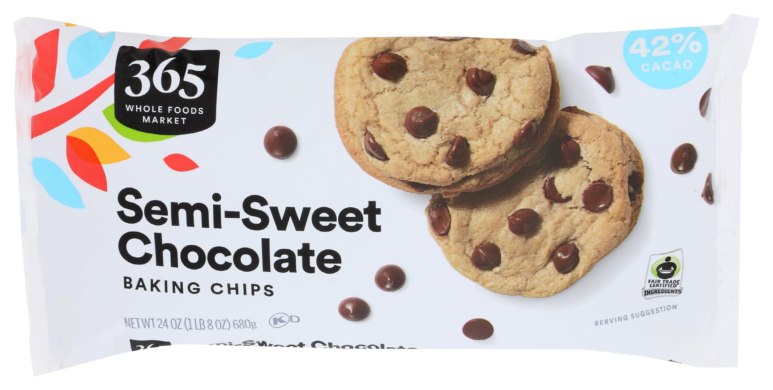 Semisweet Chocolate Chips 24 Oz 365 By Whole Foods Market