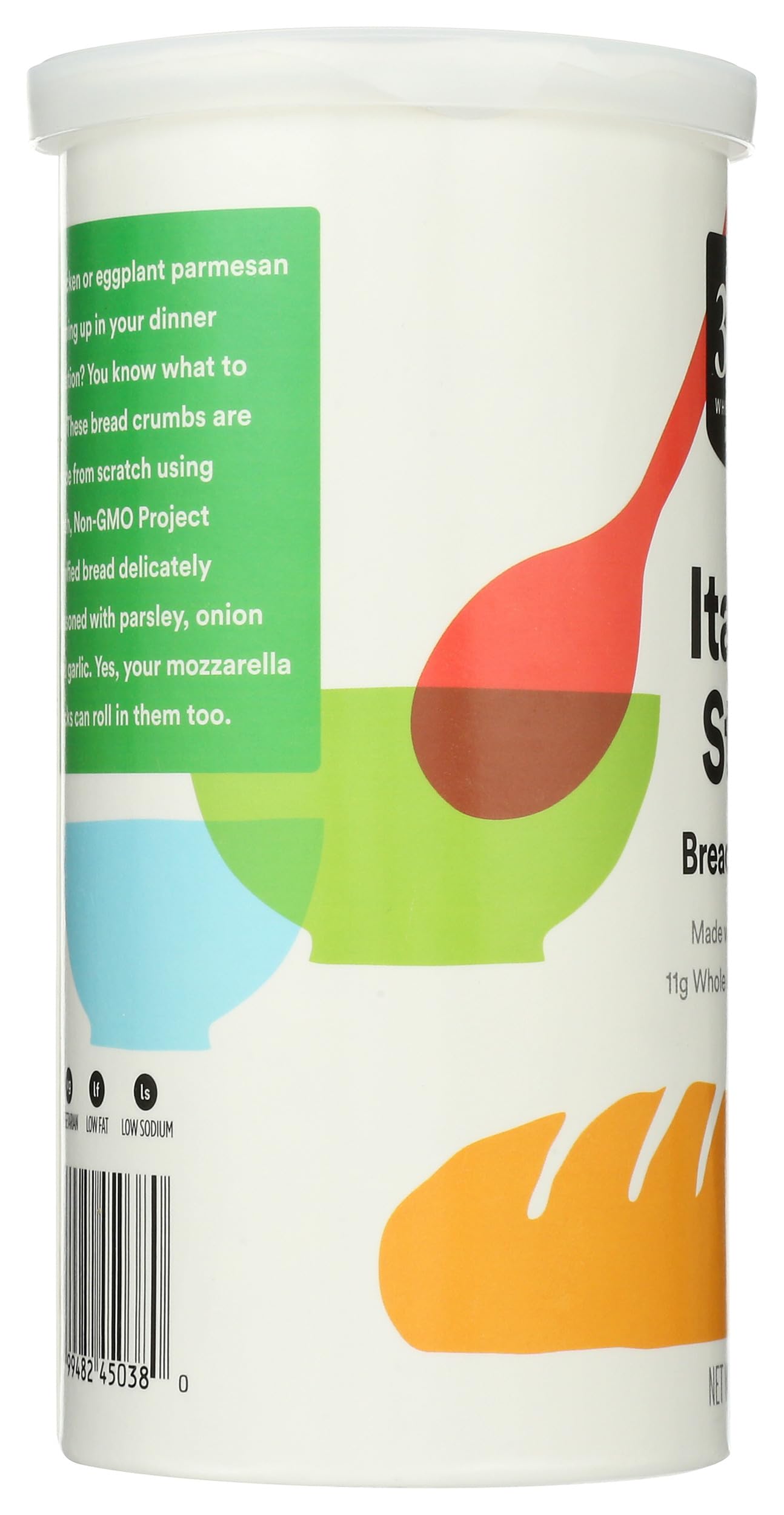 Italian Style Bread Crumbs 15 Oz 365 By Whole Foods Market