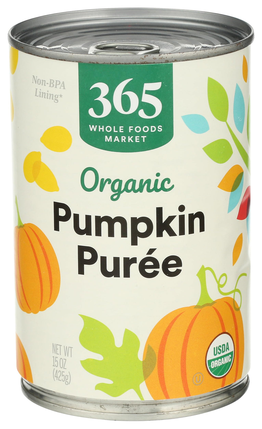 Organic Pumpkin Puree 15 Oz 365 By Whole Foods Market