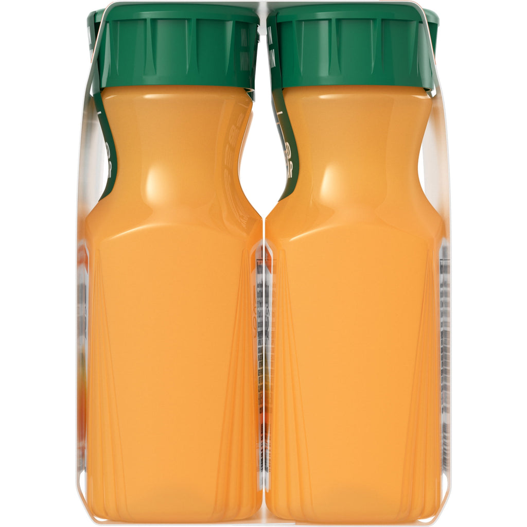 Simply Orange Pulp-Free Orange Juice 8 fl oz Bottles 4 Pack