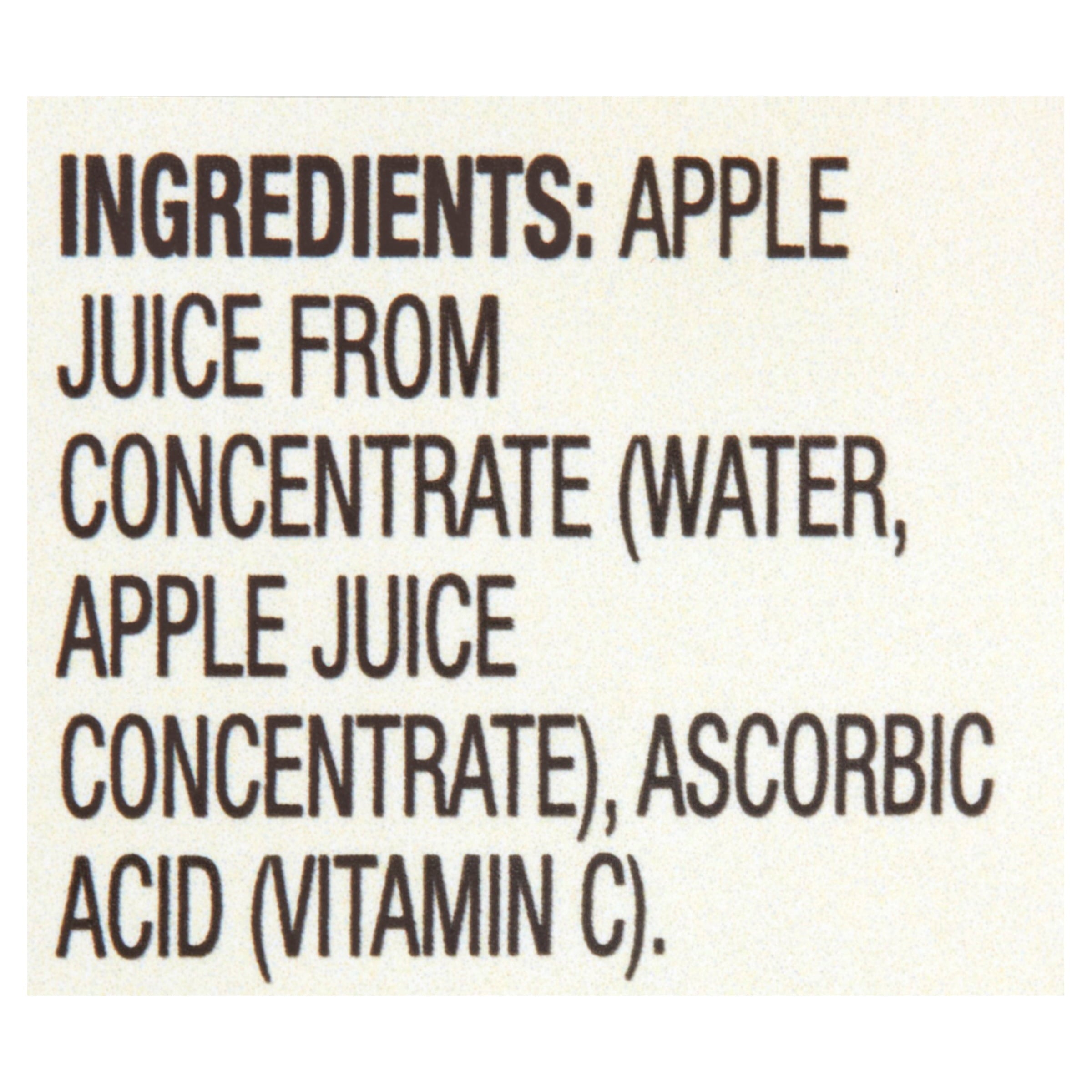 Great Value 100% Apple Juice From Concentrate No Sugar Added Pulp-Free 64 fl oz