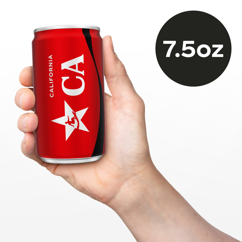 Zero Sugar Soda Pop Fridge Pack Mini Cans 7.5 Fl Oz 10 Pack Coca-Cola