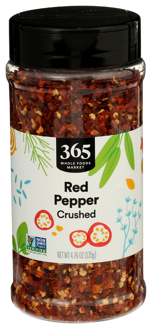 Crushed Red Chile Peppers 4.76 Oz 365 By Whole Foods Market
