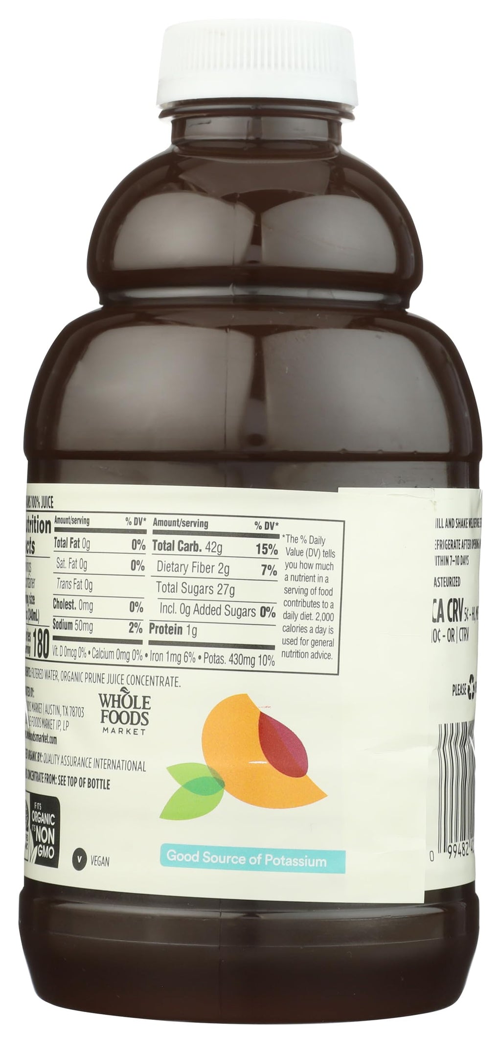 Organic Prune Juice 32 Fl Oz 365 By Whole Foods Market