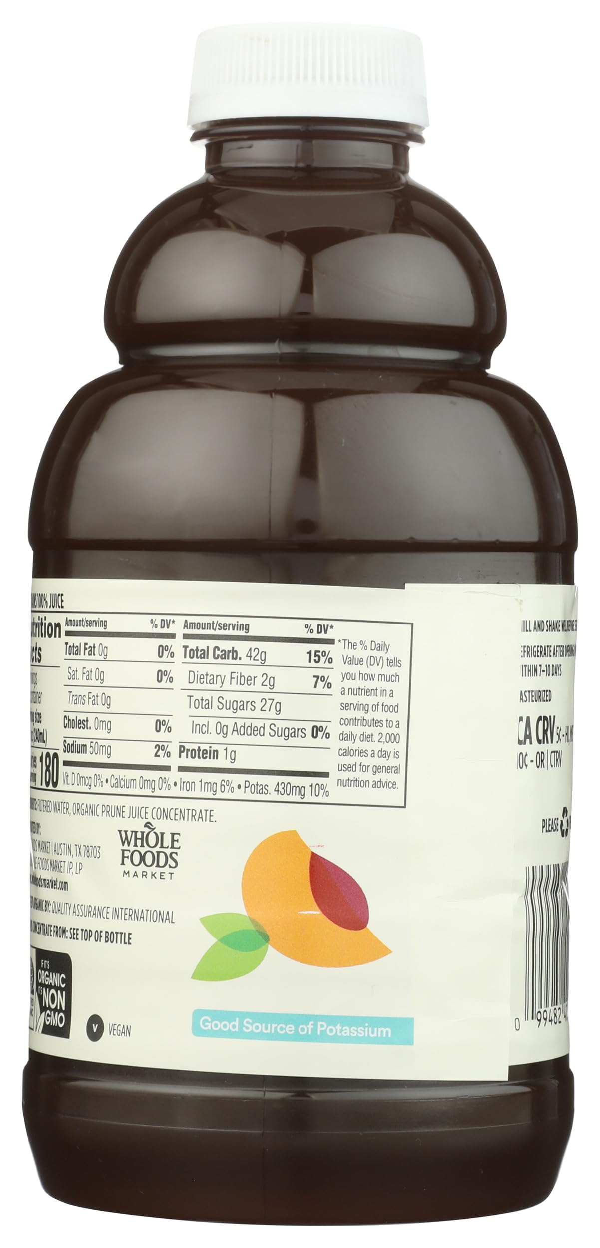 Organic Prune Juice 32 Fl Oz 365 By Whole Foods Market