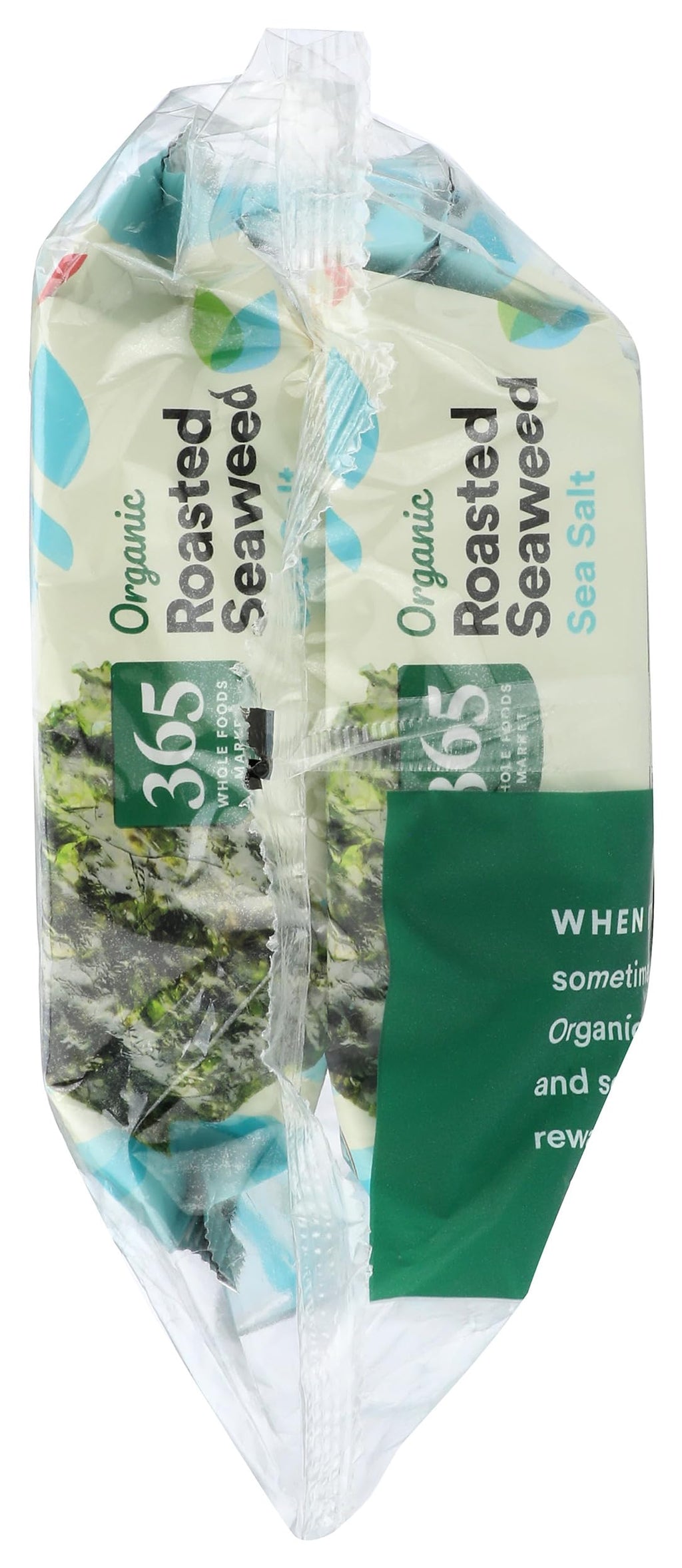 Organic Sea Salt Roasted Seaweed 6 Count 1.06 Oz 365 By Whole Foods Market