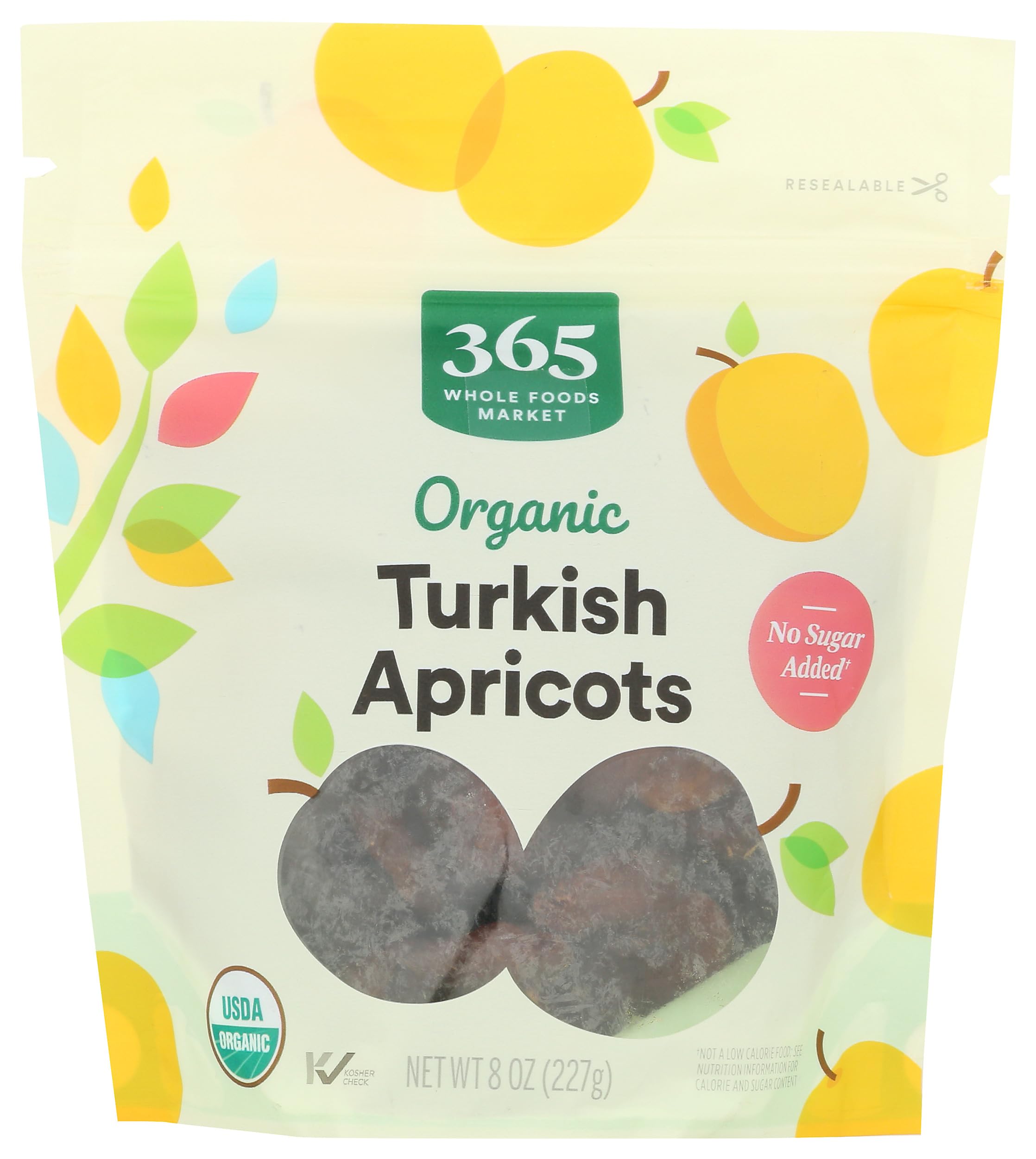 Organic Turkish Apricots 8 Oz 365 By Whole Foods Market