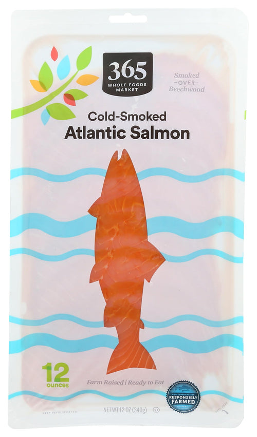 Cold Smoked Atlantic Salmon 12 Oz 365 By Whole Foods Market