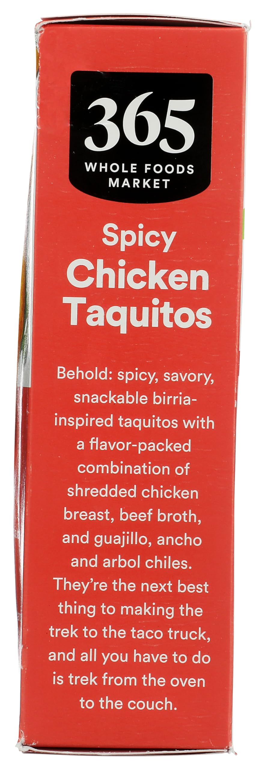 Spicy Chicken Taquito 12.5 Oz 1 Count 365 By Whole Foods Market