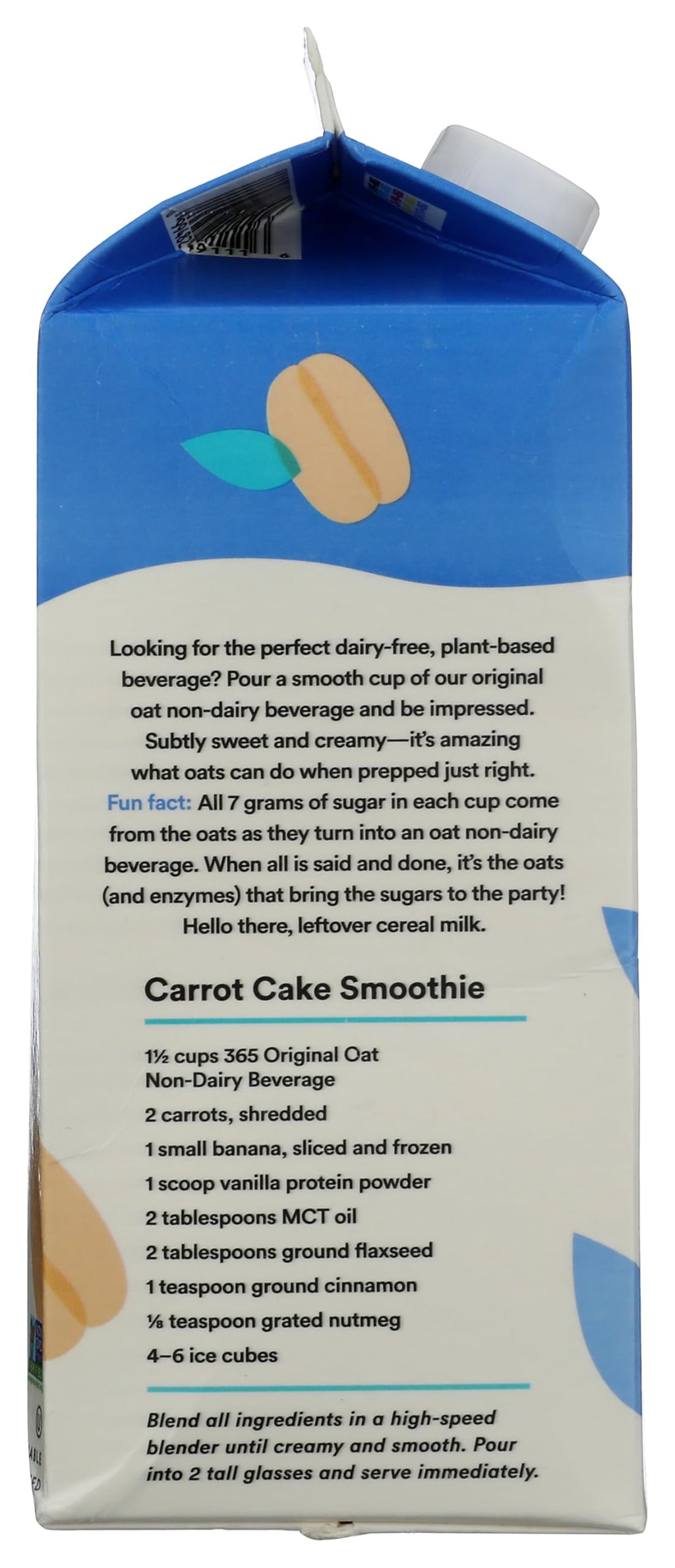 Original Oatmilk 64 Fl Oz 365 By Whole Foods Market