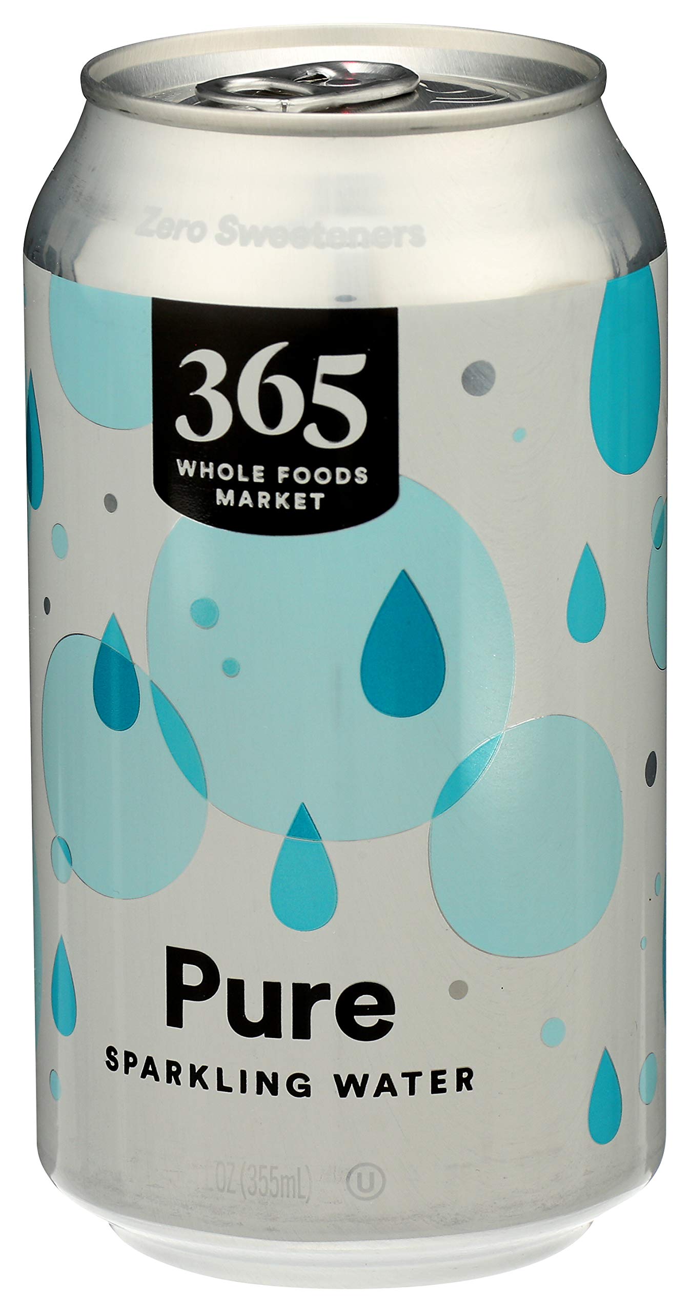 Sparkling Water Pure 12 Fl Oz 12 Count 365 By Whole Foods Market