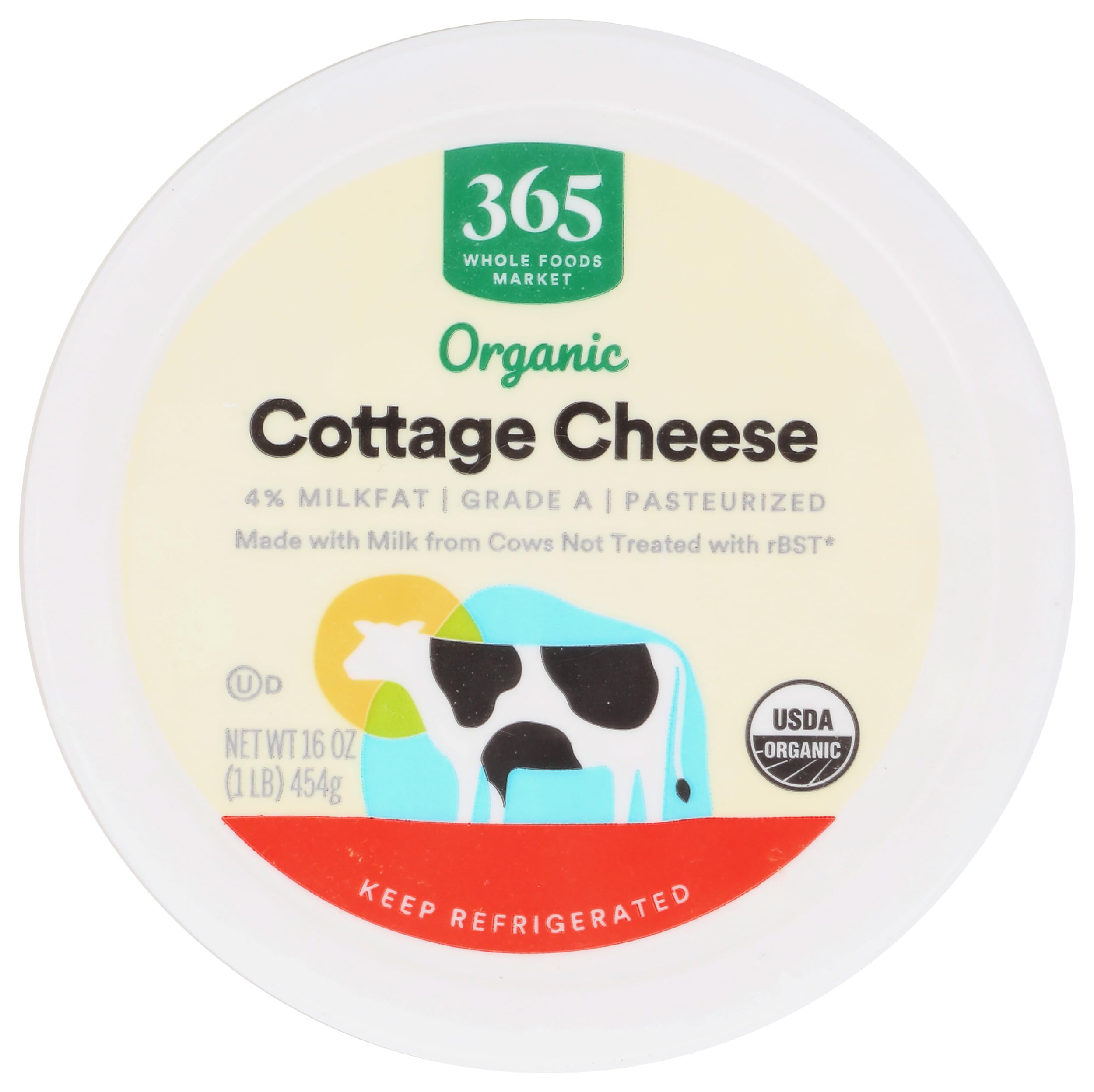 Organic Cottage Cheese 16 Oz 365 By Whole Foods Market