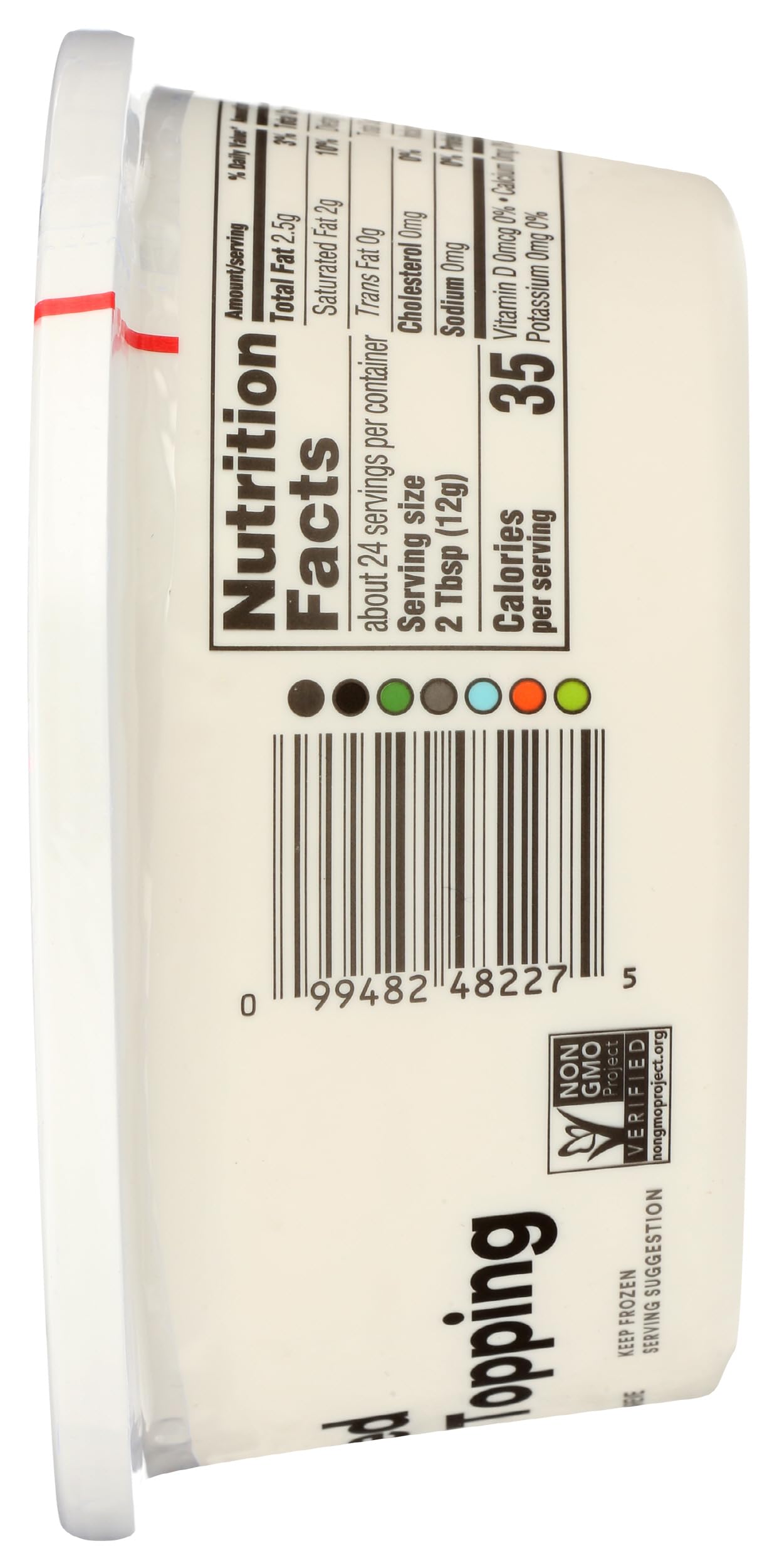 Whipped Topping Plant Based Non-Dairy 10 Oz 365 By Whole Foods Market