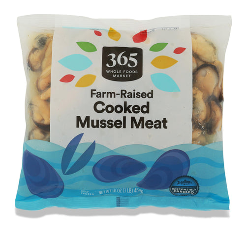Cooked Mussel Meat 16 Oz 365 By Whole Foods Market