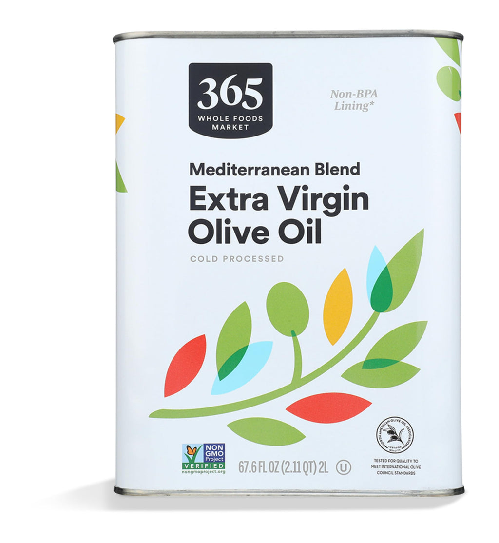 Mediterranean Blend Extra Virgin Olive Oil 67.6 Fl Oz 365 By Whole Foods Market