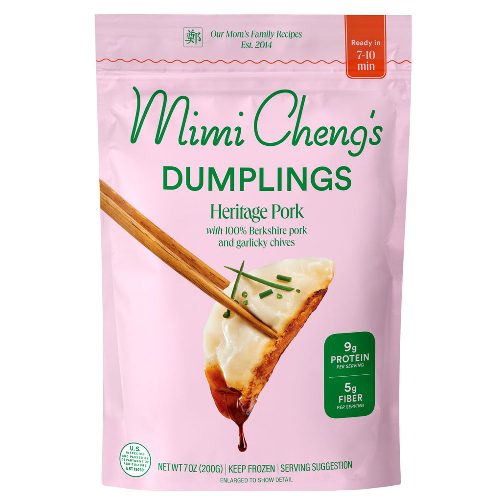 Heritage Pork Dumplings 7 Oz Mimi Cheng's