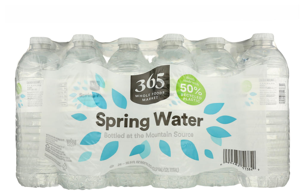 Spring Water 16.9 Fl Oz 1 Count 365 By Whole Foods Market