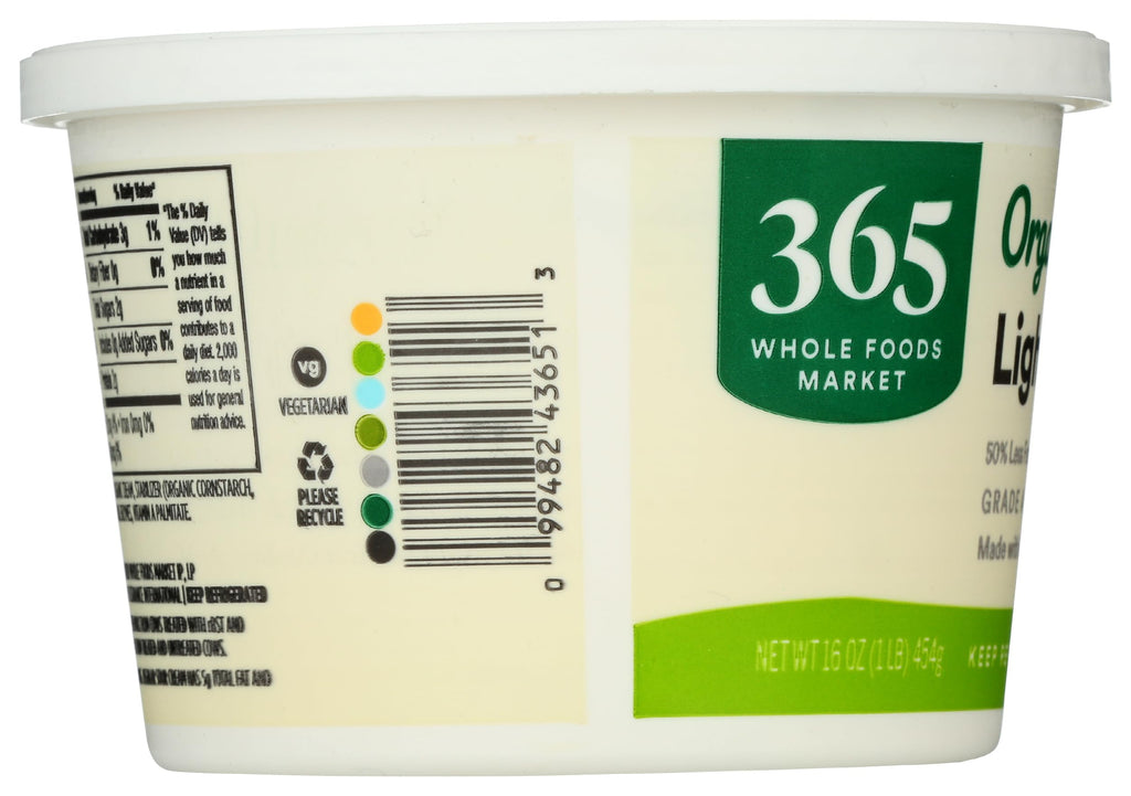 Organic Low-Fat Sour Cream 16 Oz 365 By Whole Foods Market