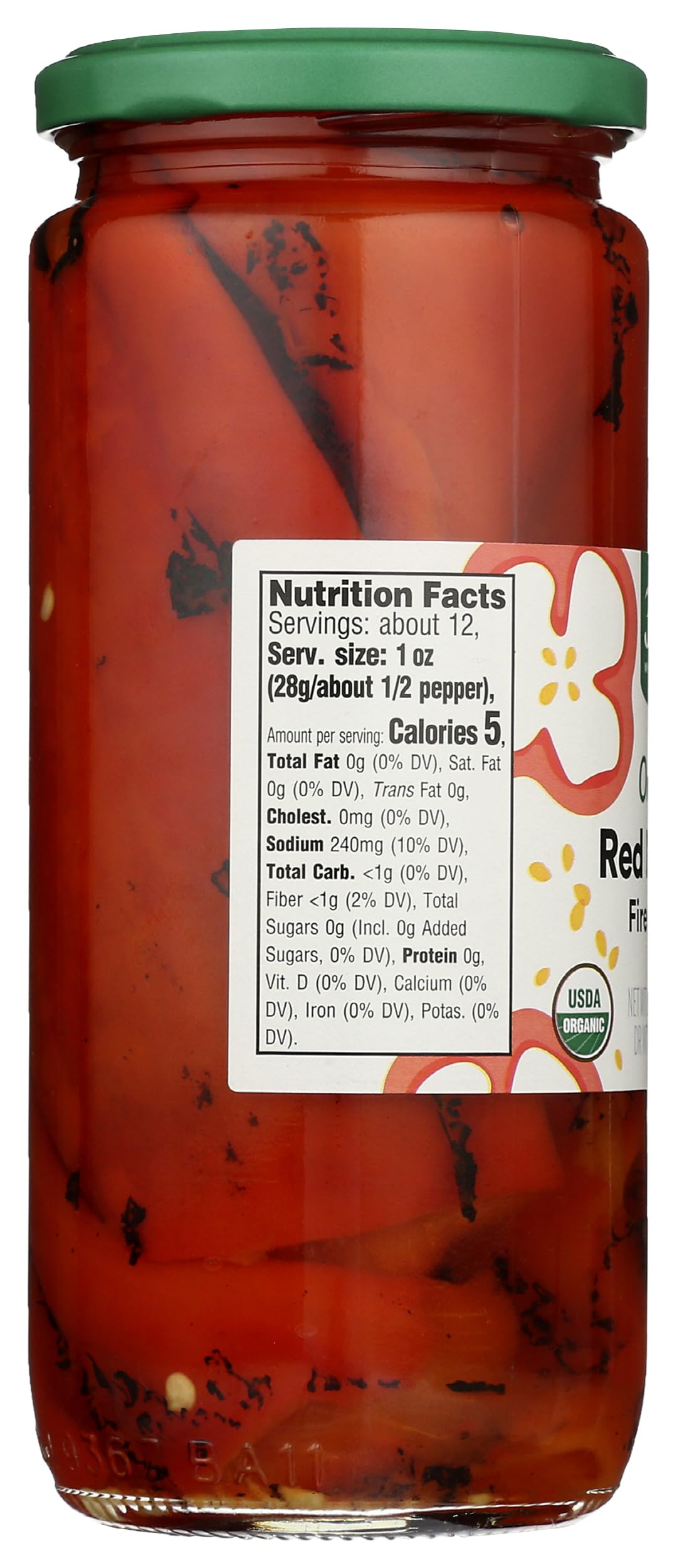 Organic Roasted Red Peppers 16 Oz 365 By Whole Foods Market