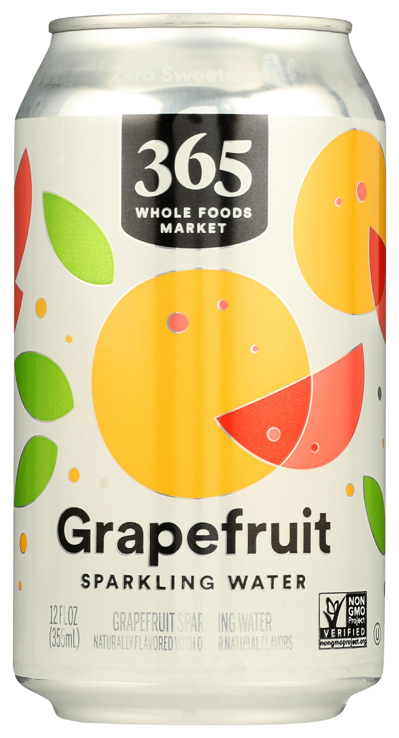 Grapefruit Sparkling Water 12 Fl Oz 365 By Whole Foods Market