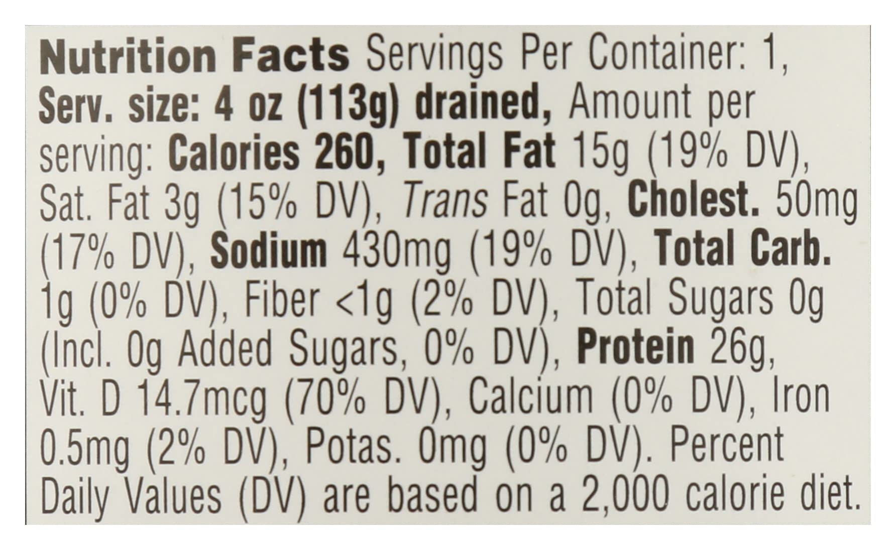 No Salt Albacore Tuna in Extra Virgin Olive Oil 5 Oz 365 By Whole Foods Market
