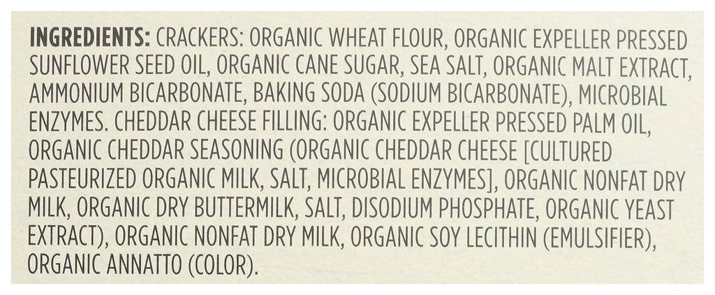 Organic Mini Cheese Sandwich Crackers 8 Count 1 Oz 365 By Whole Foods Market