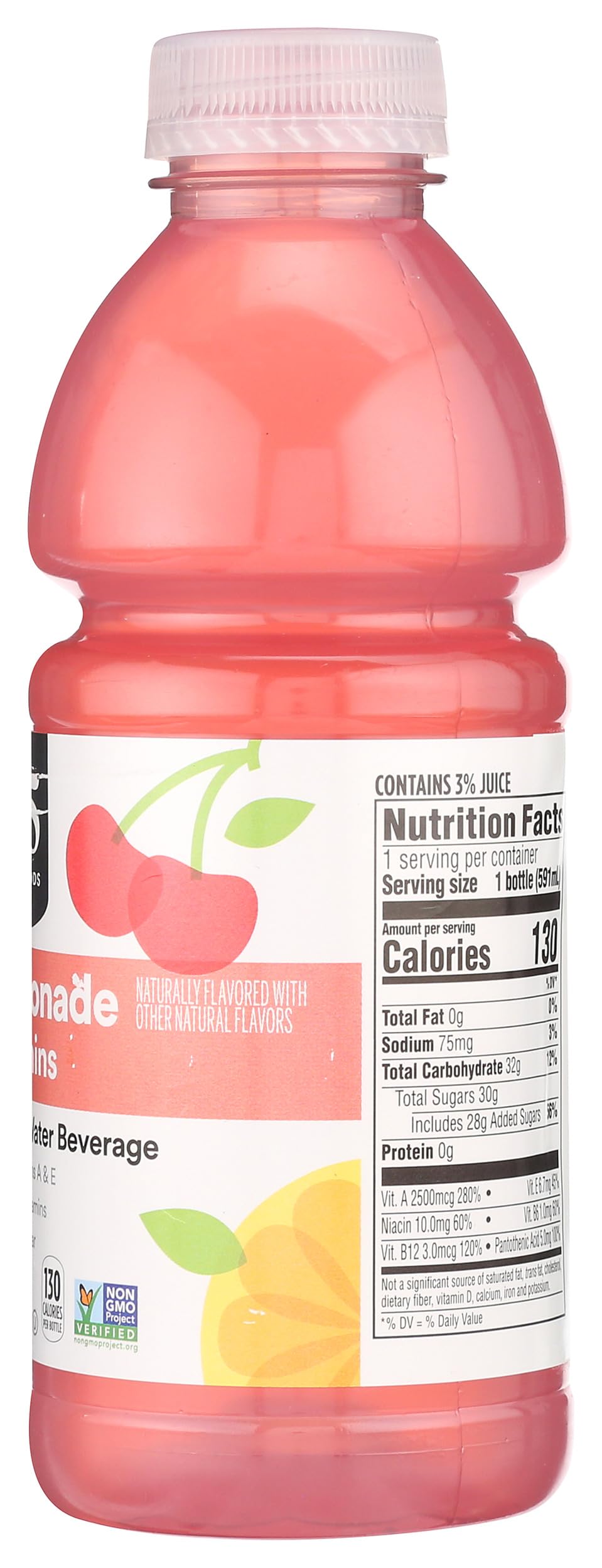 Water Nutrient Lemonade Vitamin C No Calorie 20 Fl Oz 365 By Whole Foods Market