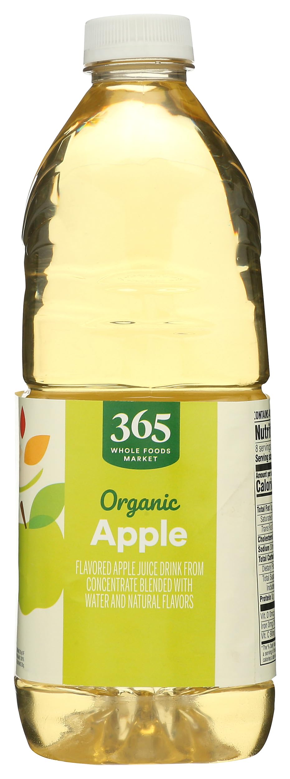 Organic Reduced-Sugar Apple Juice 64 Fl Oz 365 By Whole Foods Market