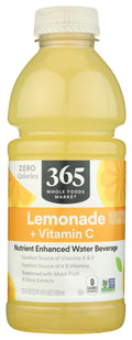Water Nutrient Lemonade Vitamin C No Calorie 20 Fl Oz 365 By Whole Foods Market