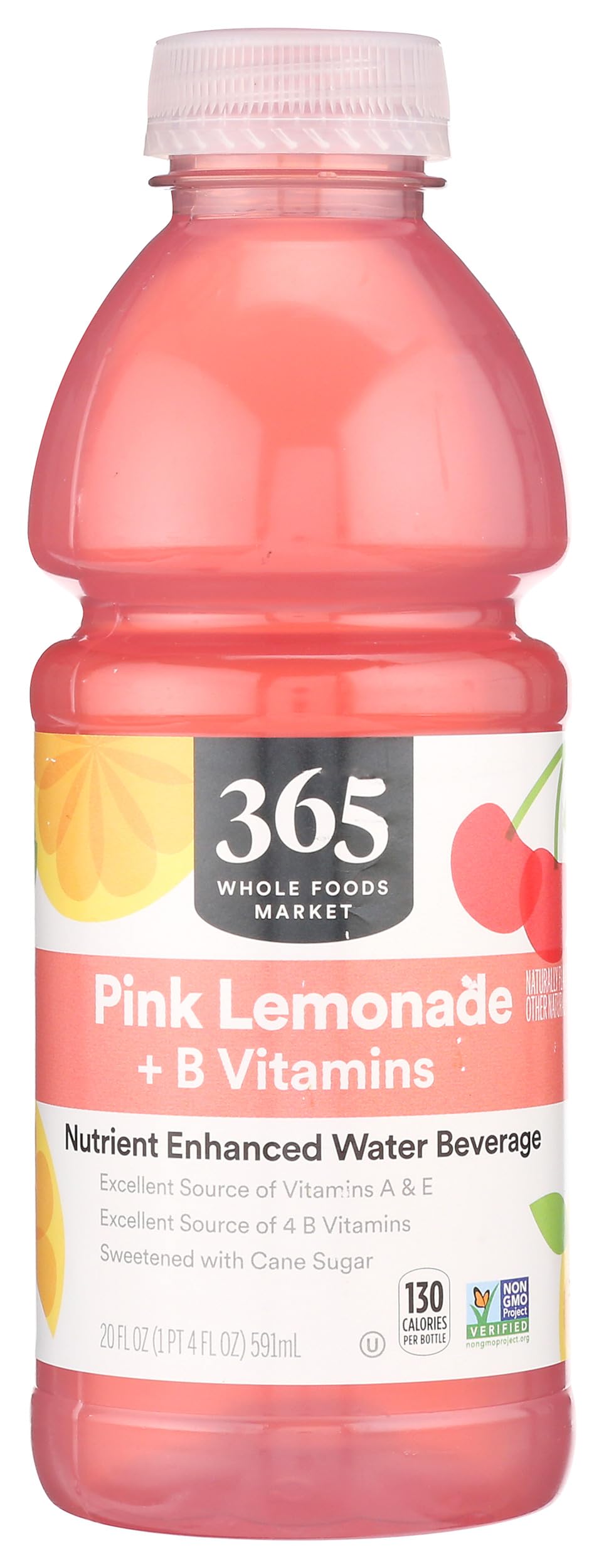 Water Nutrient Lemonade Vitamin C No Calorie 20 Fl Oz 365 By Whole Foods Market