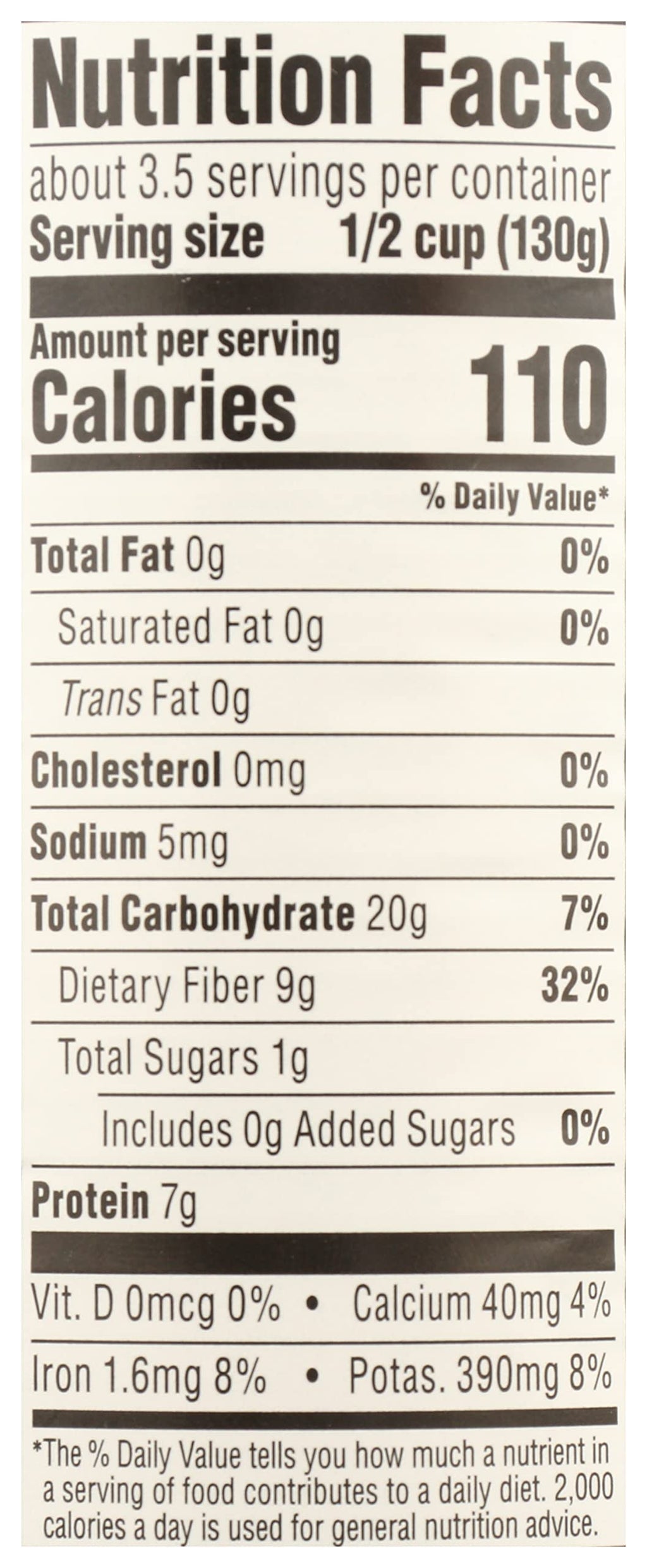 Unsalted Black Beans 15 Oz 365 By Whole Foods Market