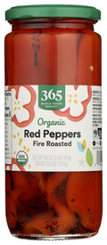 Organic Roasted Red Peppers 16 Oz 365 By Whole Foods Market