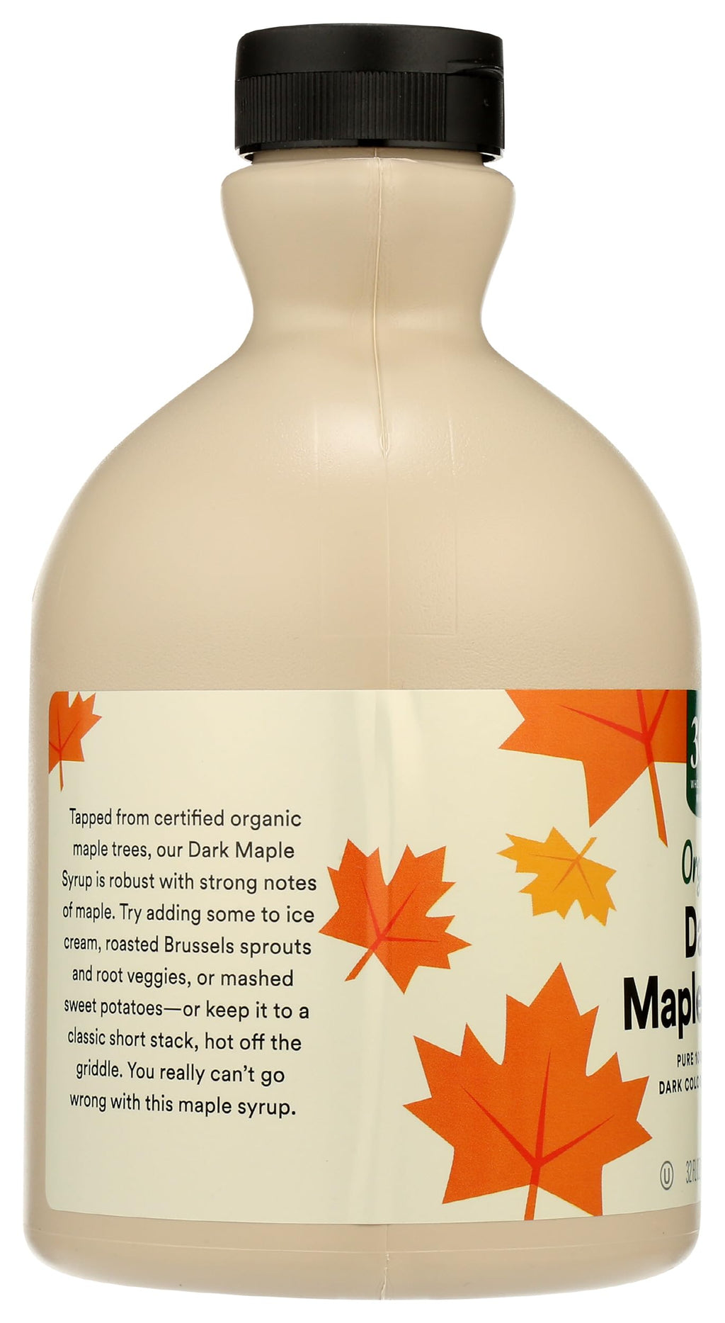 Organic Grade A Dark Maple Syrup 32 Fl Oz 1 Count 365 By Whole Foods Market