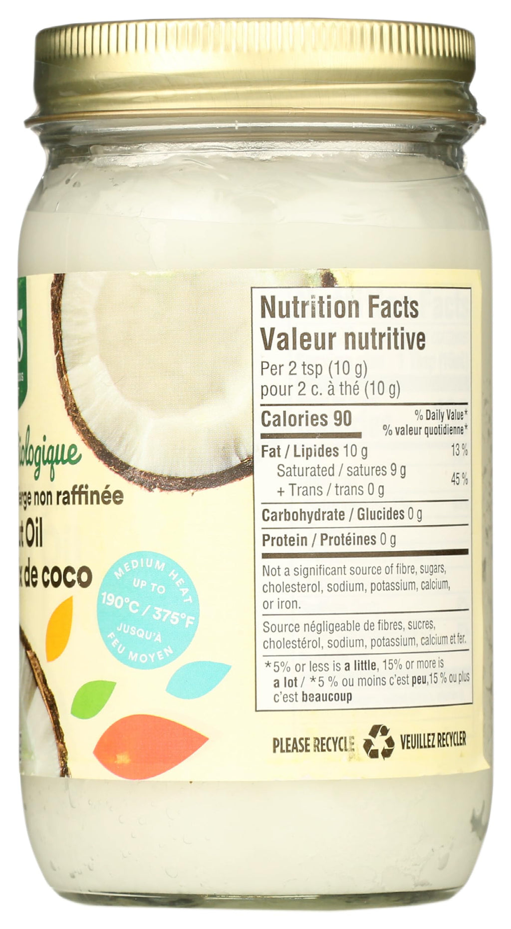 Organic Unrefined Virgin Coconut Oil 14 Fl Oz 365 By Whole Foods Market