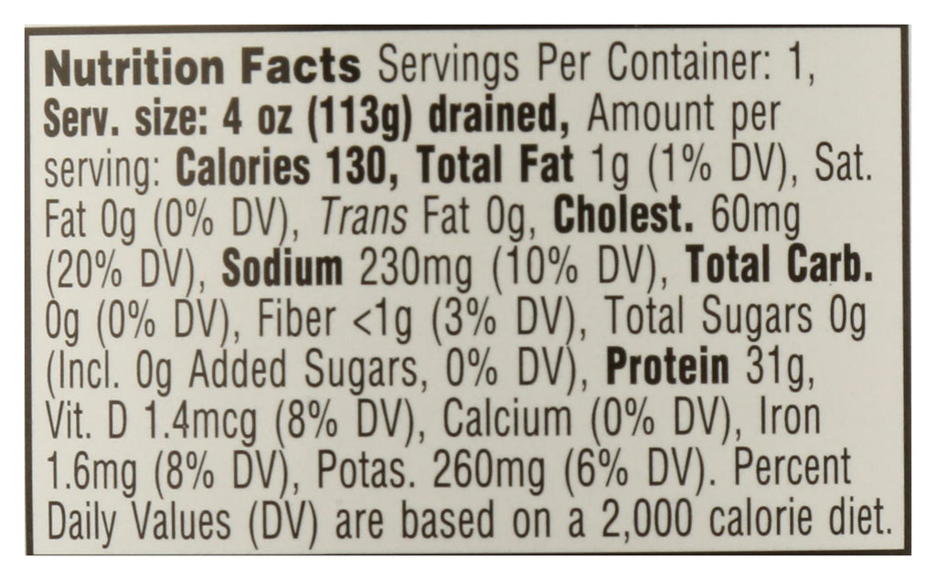 Unsalted Skipjack Tuna in Water 5 Oz 365 By Whole Foods Market