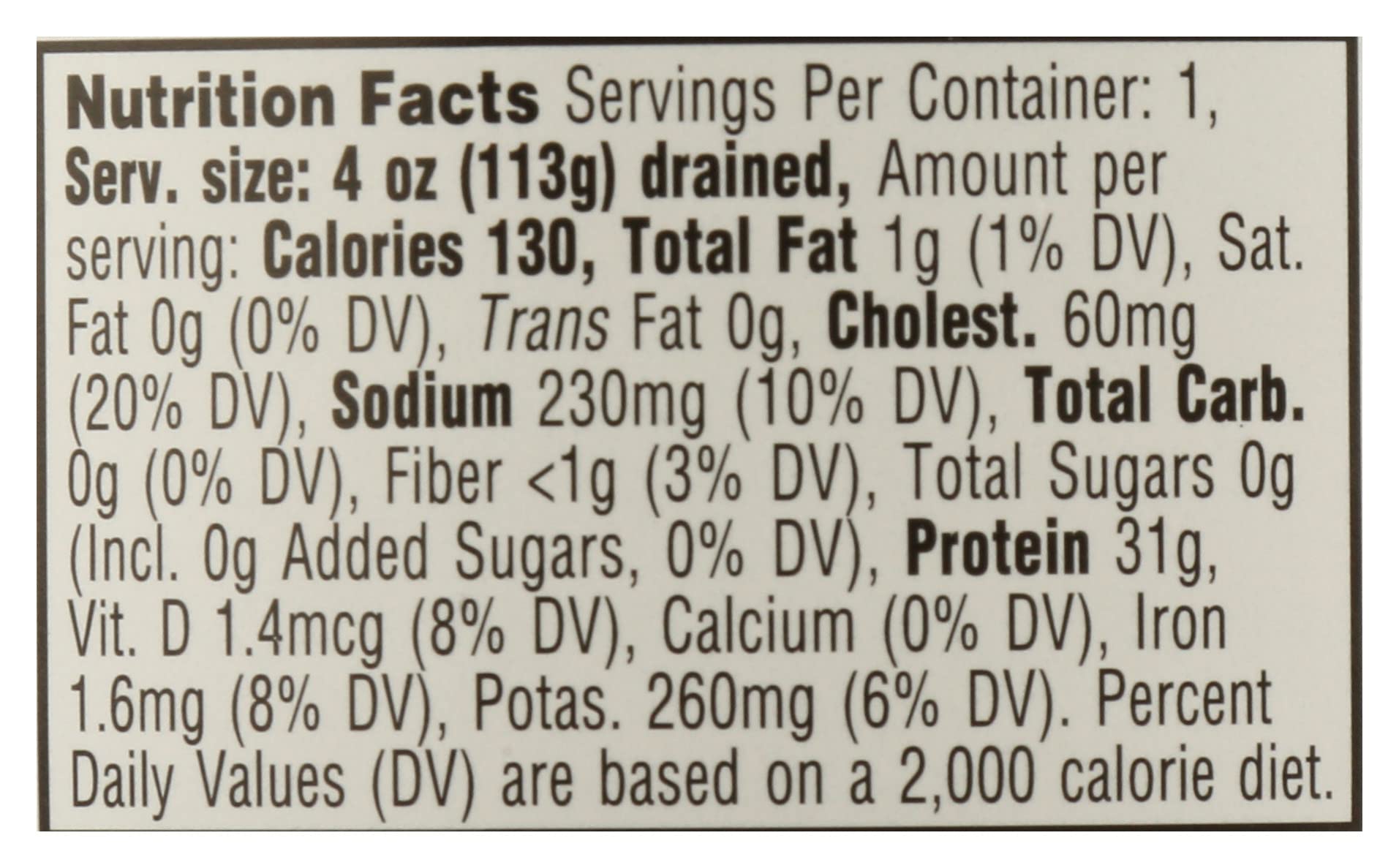 Unsalted Skipjack Tuna in Water 5 Oz 365 By Whole Foods Market