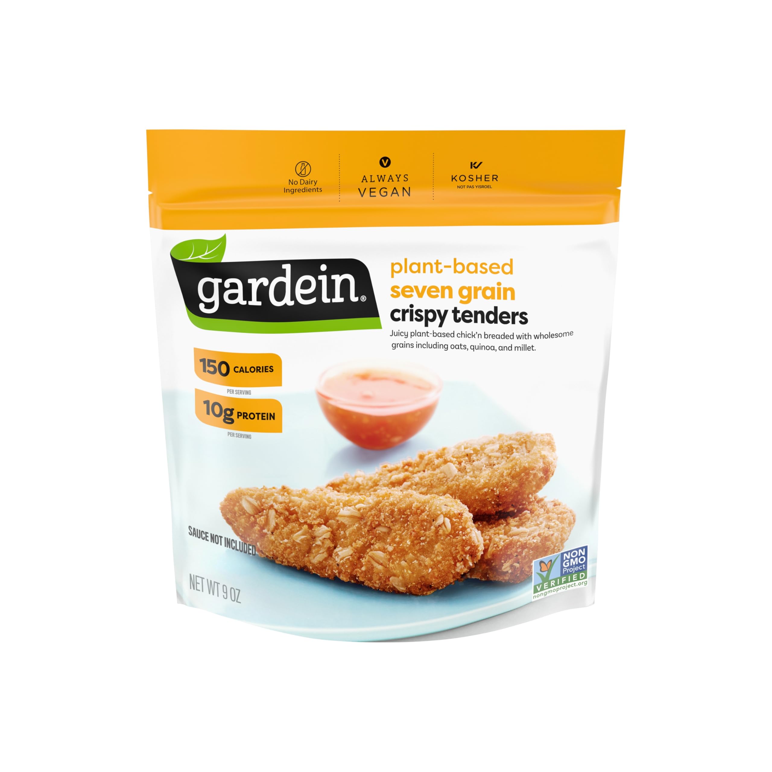 Plant-Based Seven Grain Crispy Tenders 9 Oz Gardein