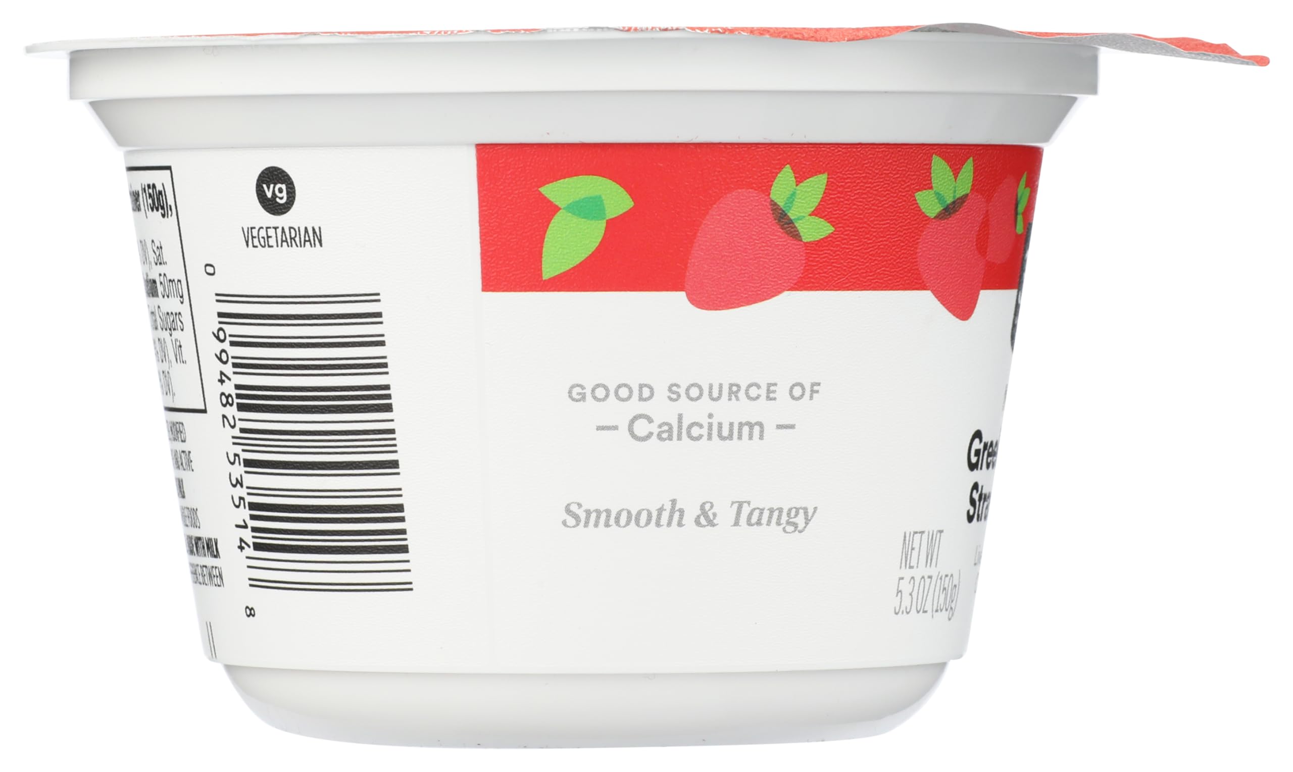 Nonfat Strawberry Greek Yogurt 5.3 Oz 365 By Whole Foods Market