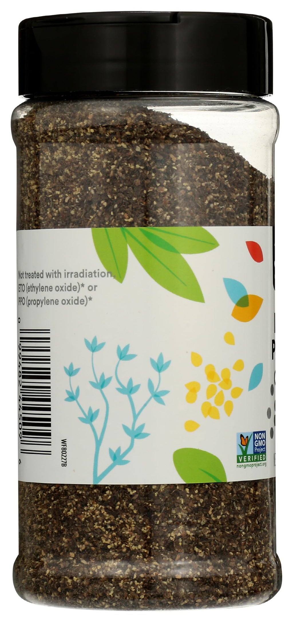 Medium Grind Black Pepper 6.49 Oz 365 By Whole Foods Market