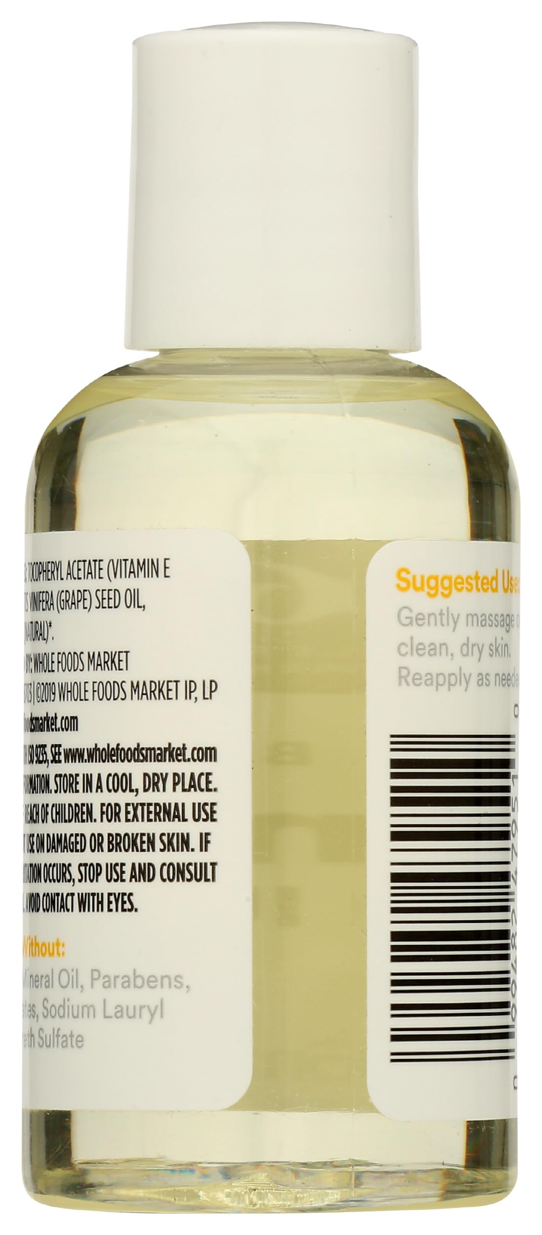 Vitamin E Skin Oil 56,000 IU 2.25 Fl Oz 365 By Whole Foods Market