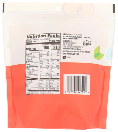 Dried Upcycled Apple Slices 3 Oz 365 By Whole Foods Market