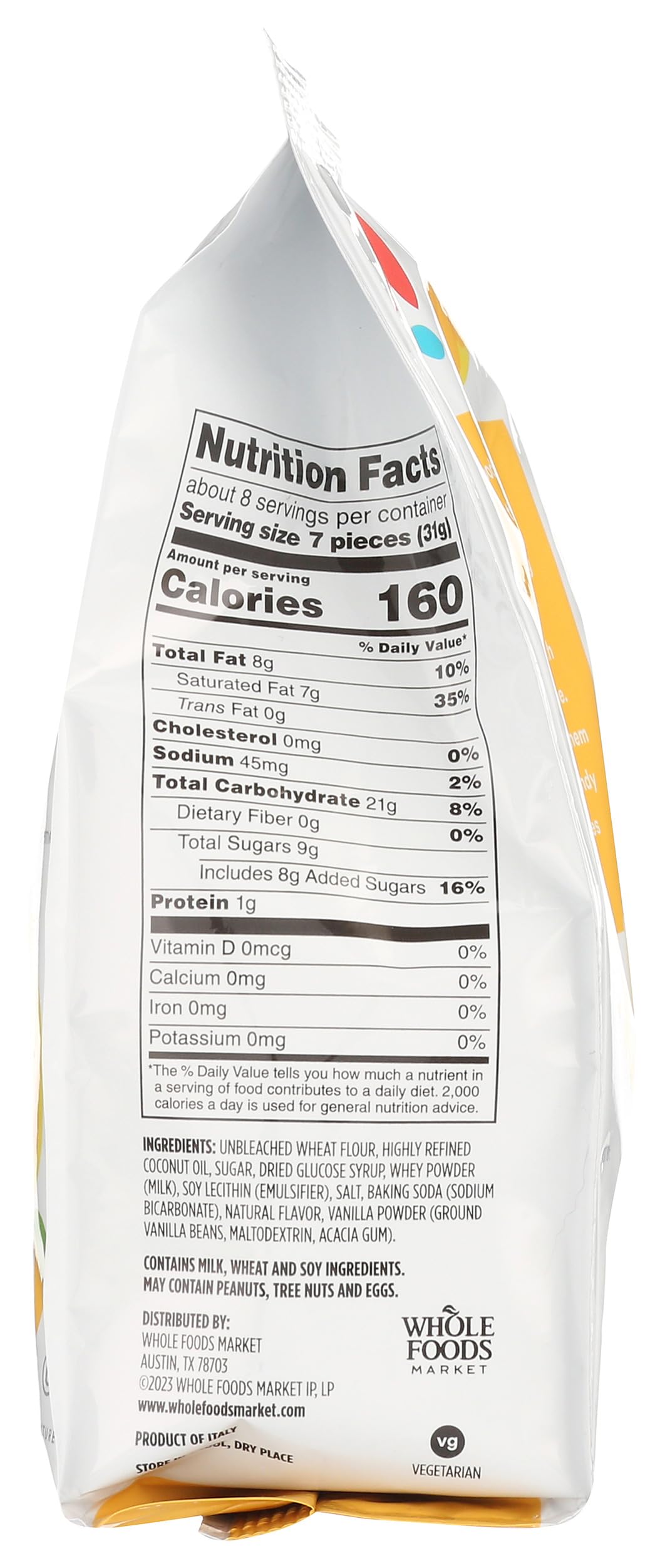 Lemon Wafer Bites 8.8 Oz 365 By Whole Foods Market