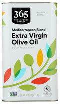 Extra Virgin Mediterranean Olive Oil 101.4 Fl Oz 1 Count 365 By Whole Foods Market