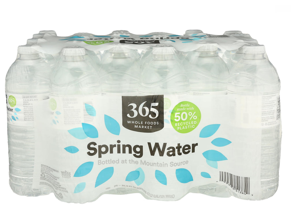 Spring Water 16.9 Fl Oz 1 Count 365 By Whole Foods Market