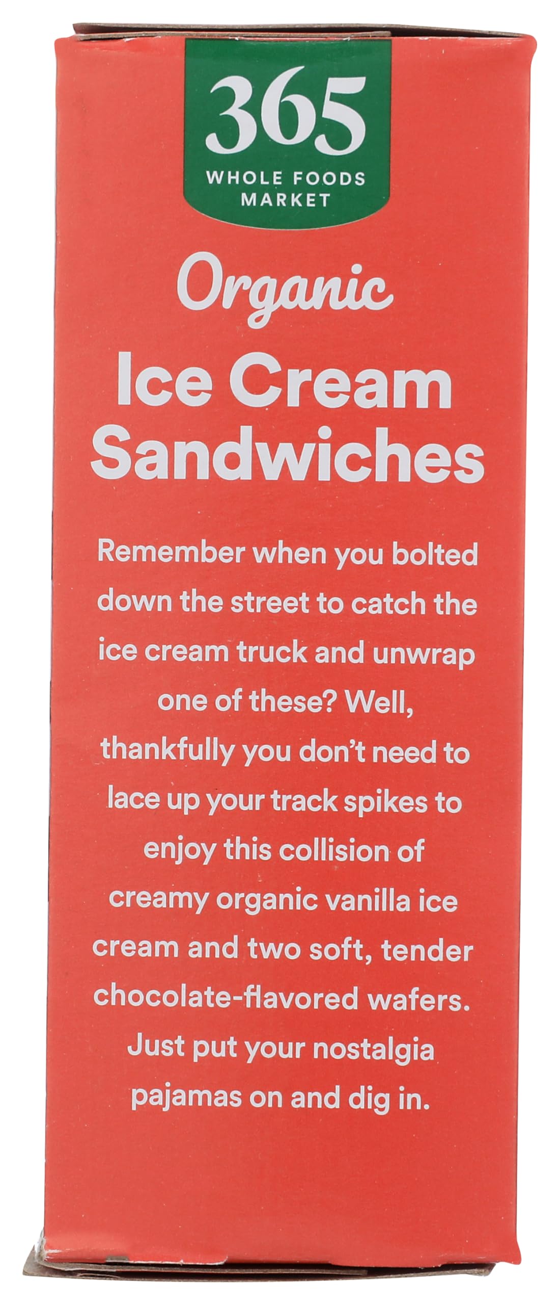 Ice Cream Sandwiches Organic 6 Count 21.9 Fl Oz 365 By Whole Foods Market