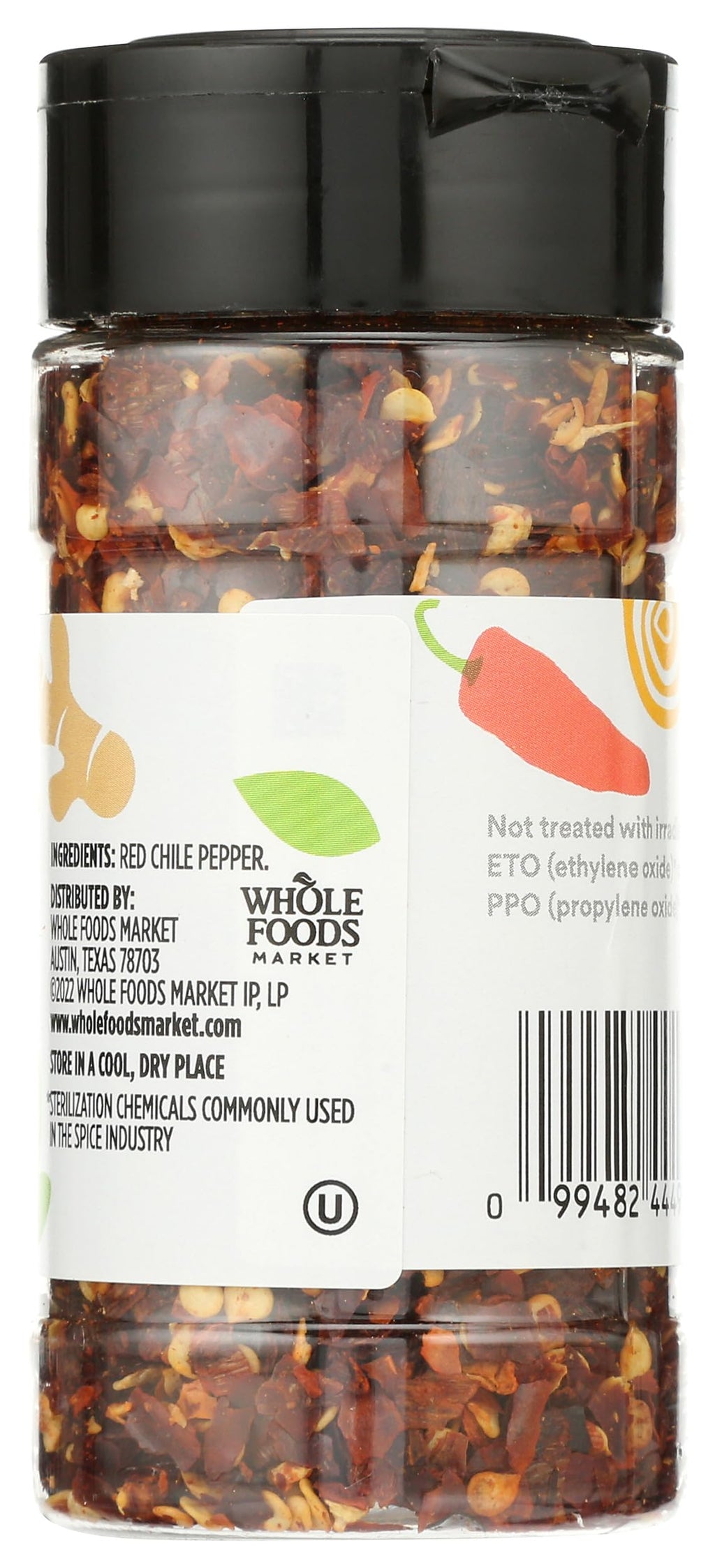 Crushed Red Pepper 0.99 Oz 365 By Whole Foods Market