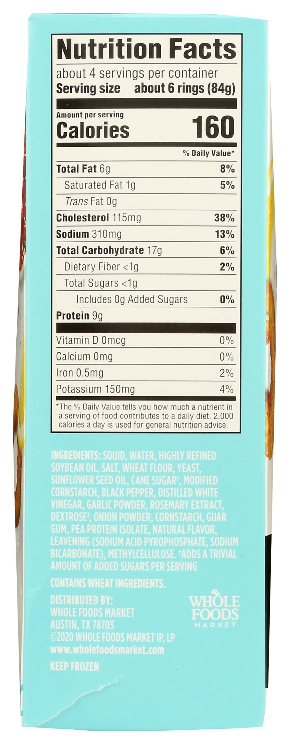 Breaded Calamari 12 Oz 365 By Whole Foods Market